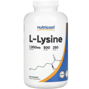 nutricost l-lysine 500capsulas