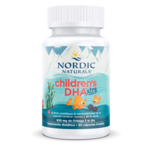 nordic naturals childrens dha xtra 90capsulas
