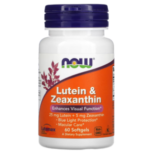 NOW lutein y zeaxanthin x60caps