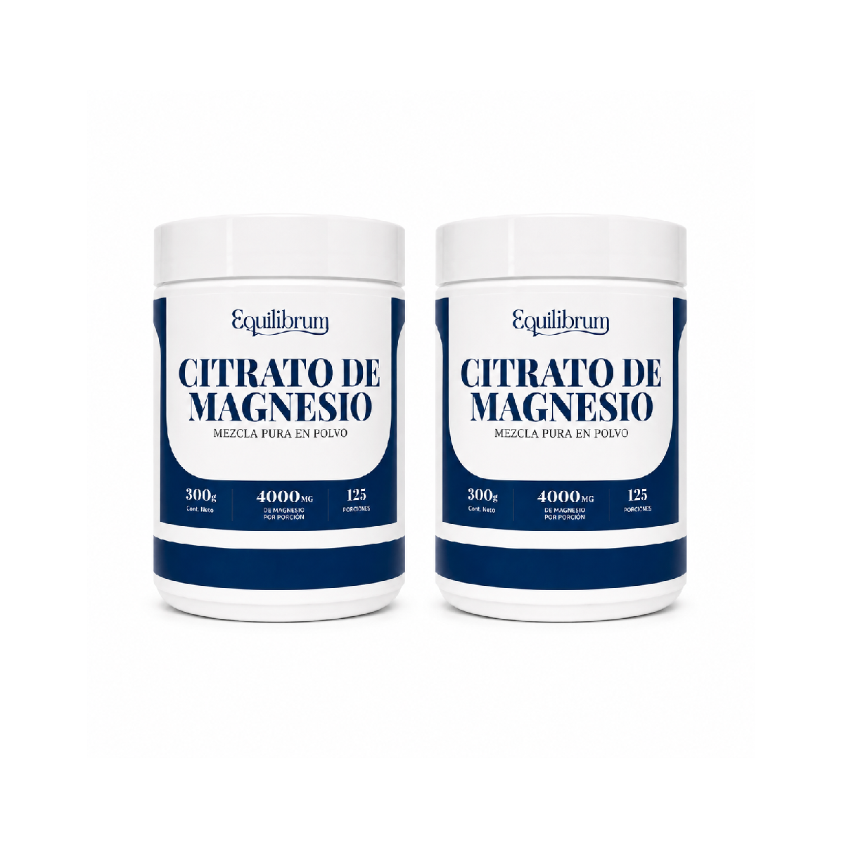 Pack x2 Citrato de Magnesio Equilibrium